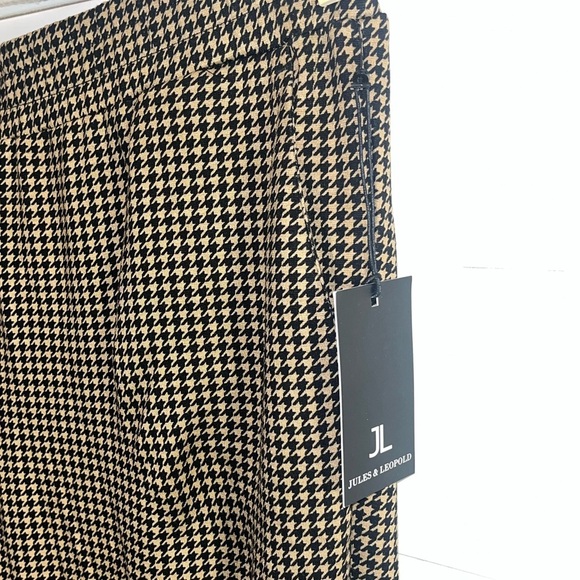 🤎JULES & LÉOPOLD – L – Houndstooth Jogger Pants (NWT) - Picture 5 of 10
